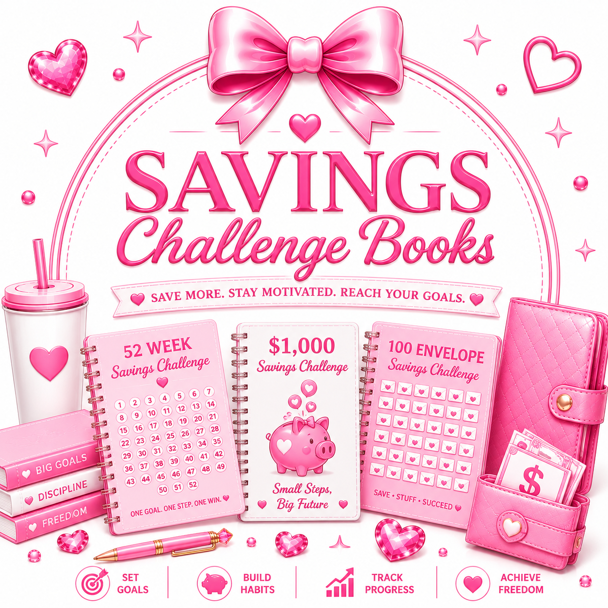 Savings Challenge Books