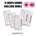 12 Month Savings Challenge Bundle