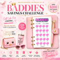 Baddies Savings Challenge PDF Digital Download A6 Format
