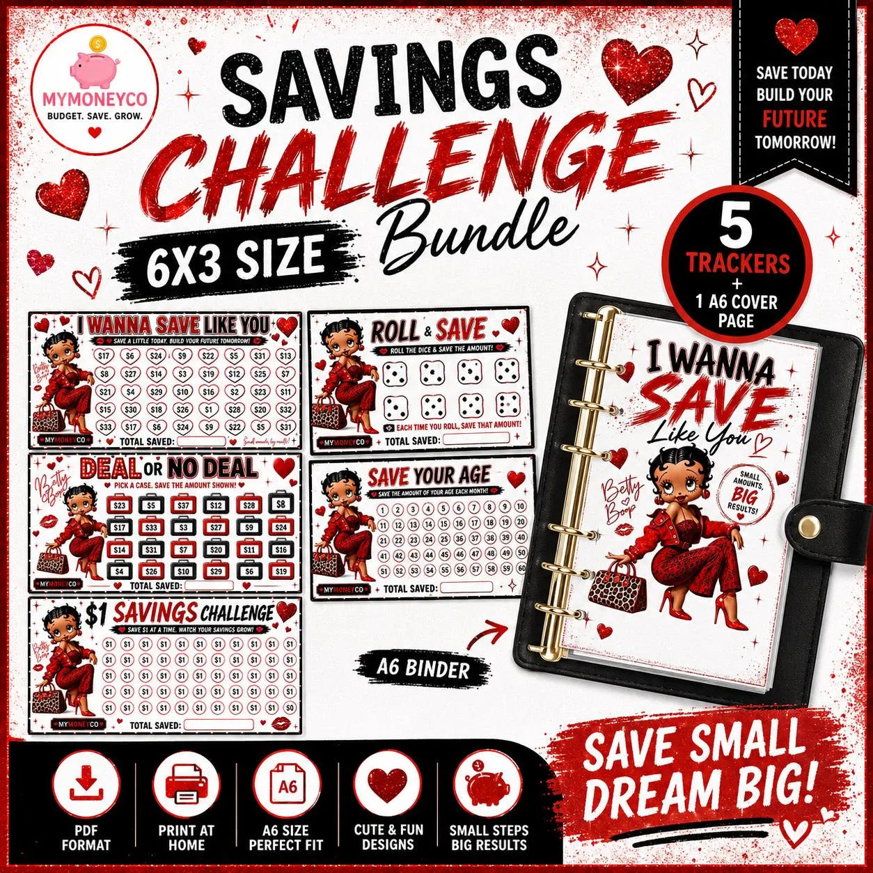 I Wanna Save Like You Savings Challenge Bundle