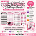Pink Car Savings Challenge Bundle