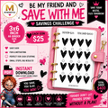 Be My Friend Chucky Savings Challenge PDF Digital Download A6 Format