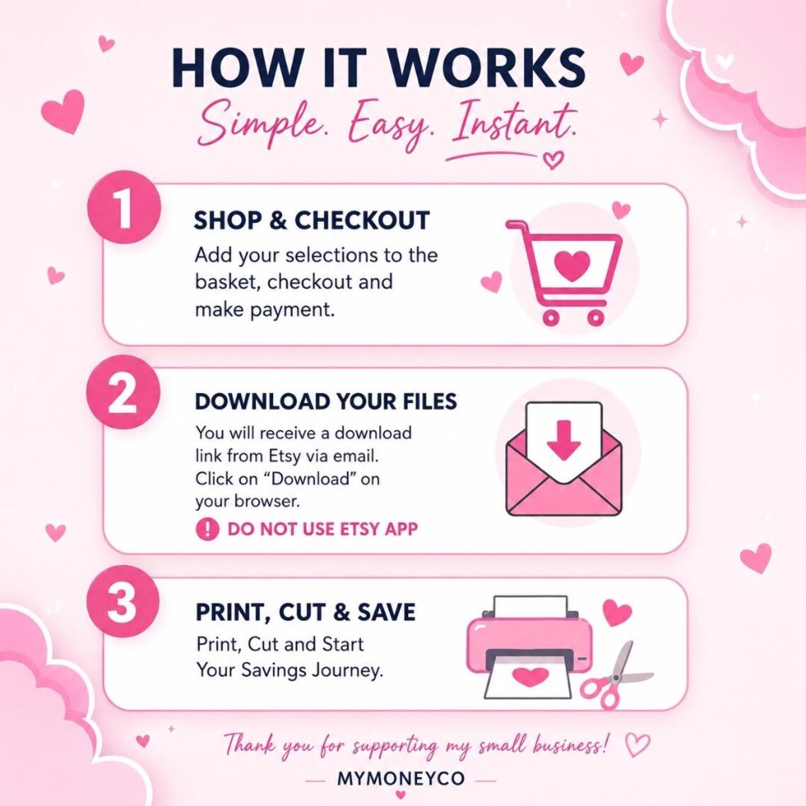 12 Month Savings Challenge Bundle