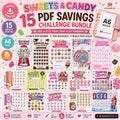 15 Sweets and Candy Savings Challenge Bundle