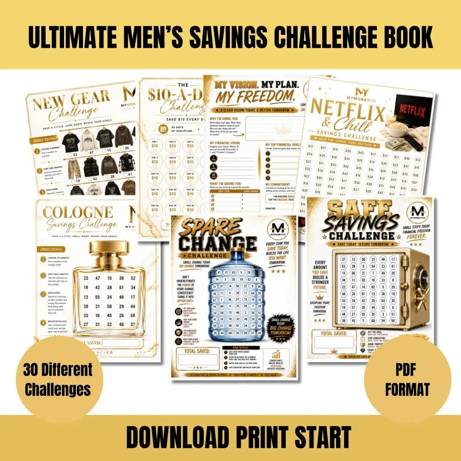 Men’s Savings Challenge Book