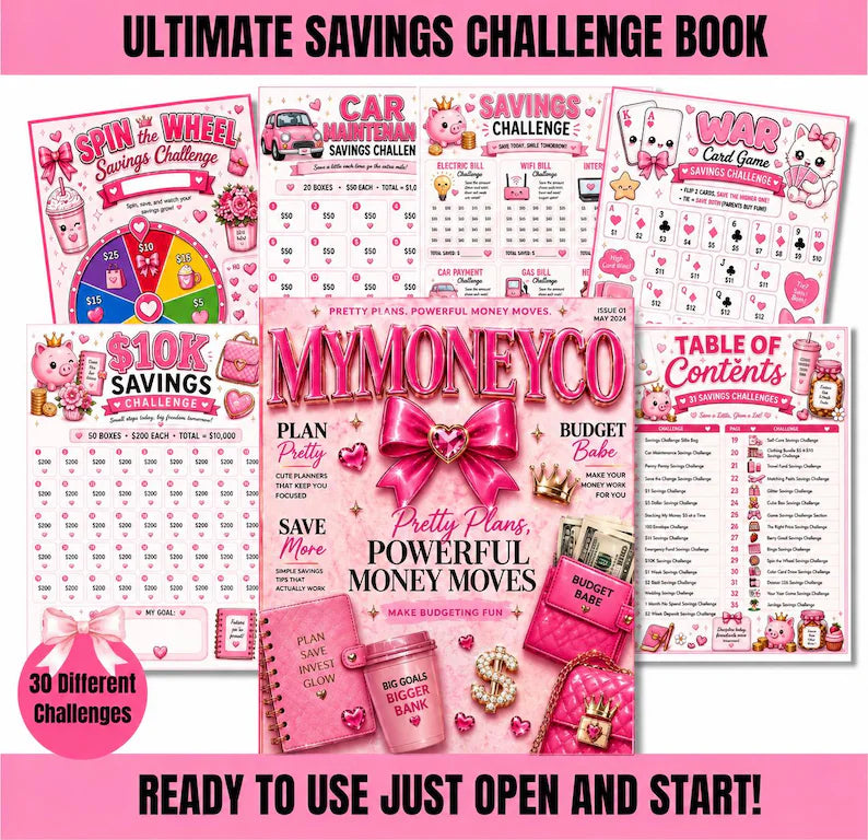 Mymoneyco Savings Challenge Workbook