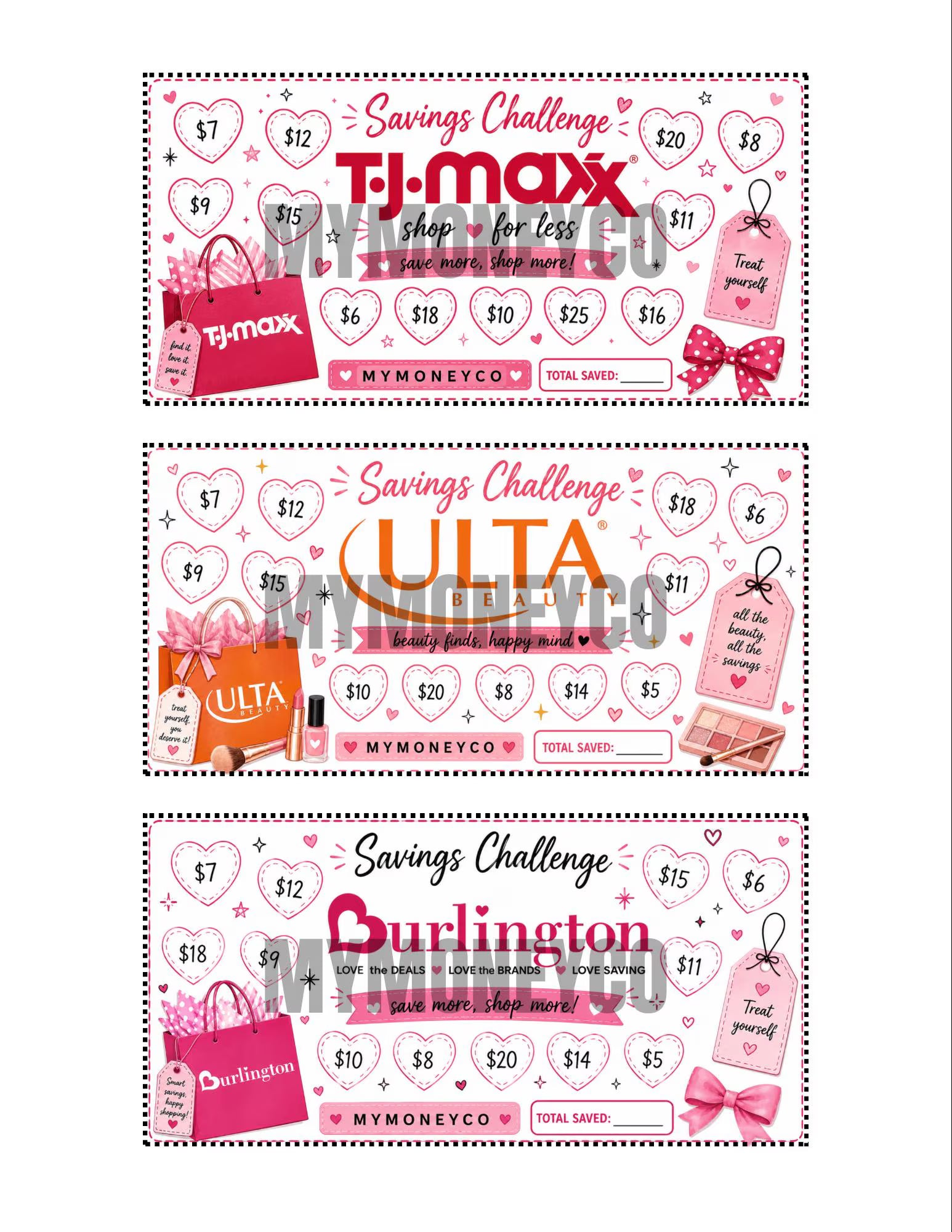 15 Shopping Savings Challenge Bundle