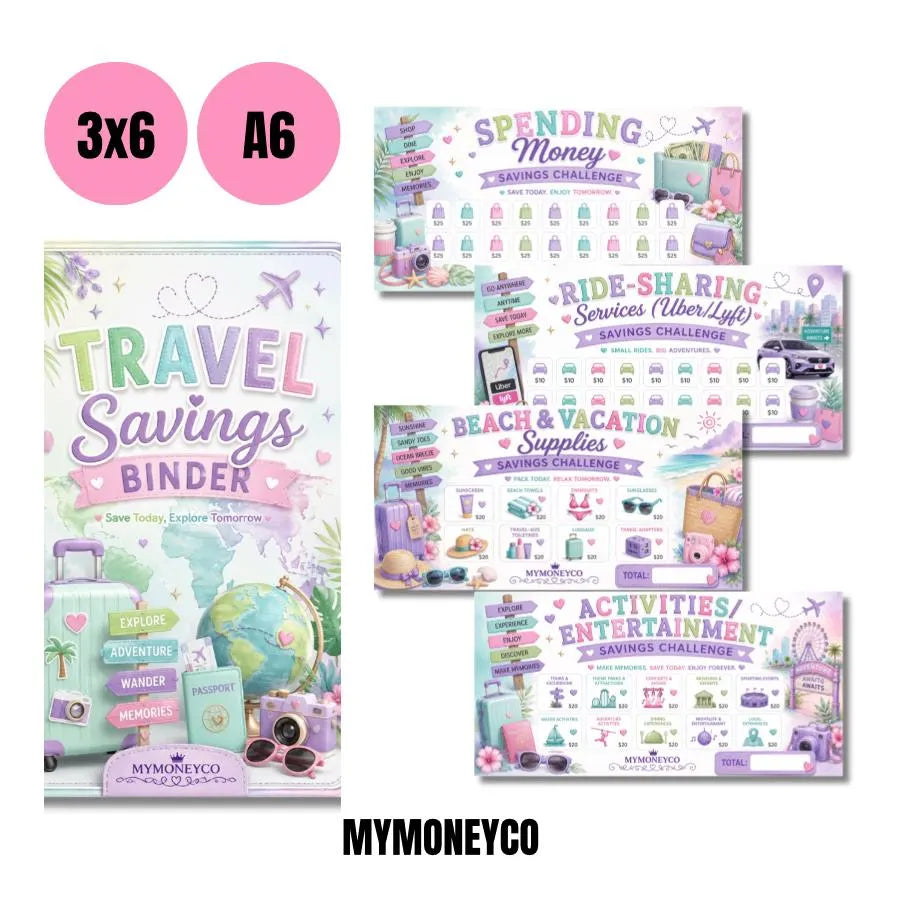 Vacation & Travel Savings Challenge Bundle