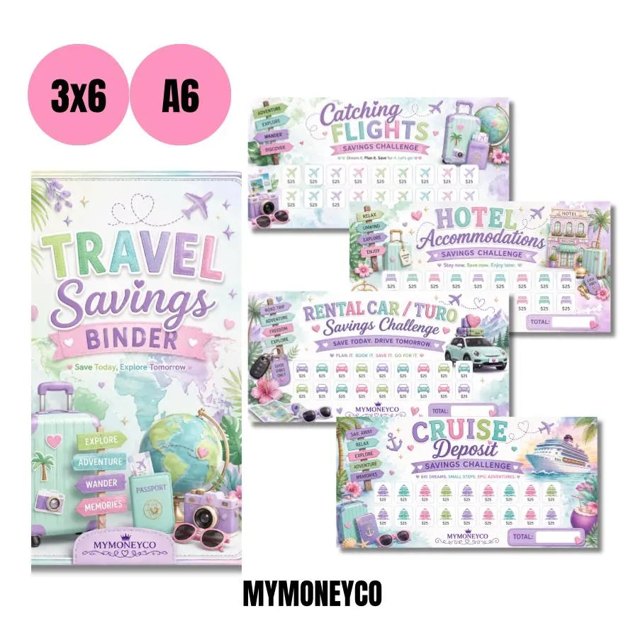 Vacation & Travel Savings Challenge Bundle